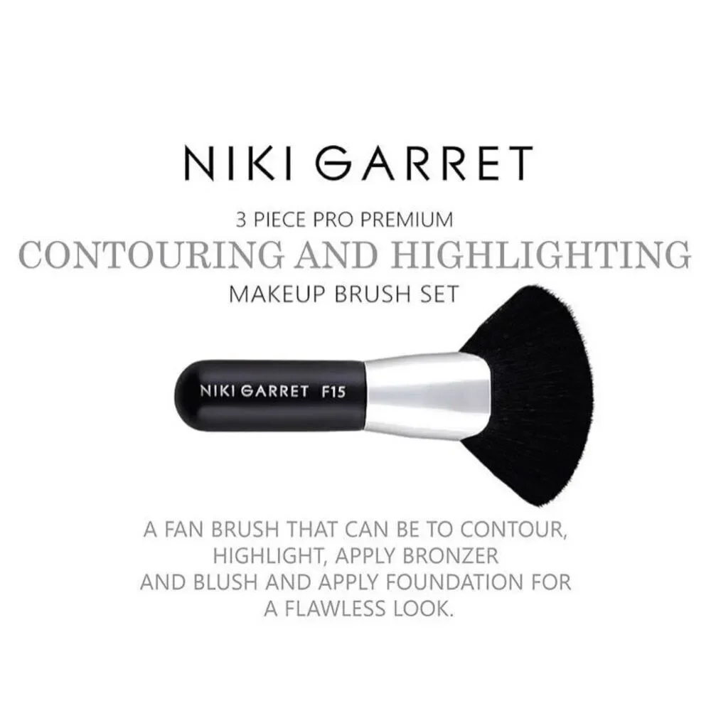NIKI GARRETT - 🎉HP X 4🎉 NWT Limited Edition 3-Pc Contour:Highlighting Brushes